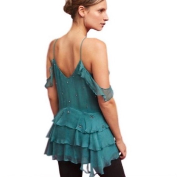 Anthropologie Beaded Top - Picture 1 of 4